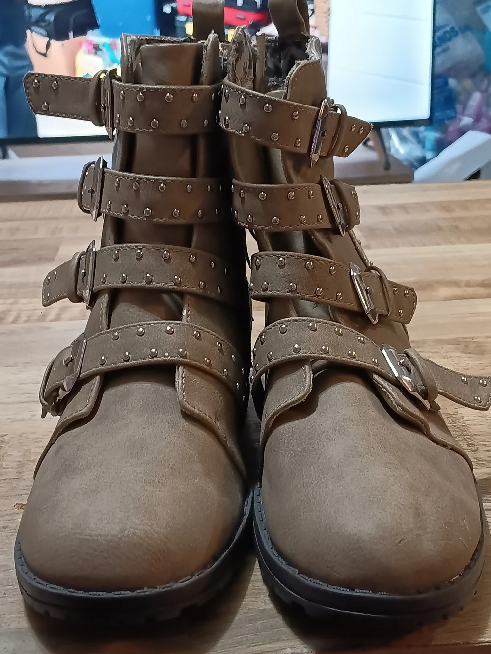 Justice stylish taupe